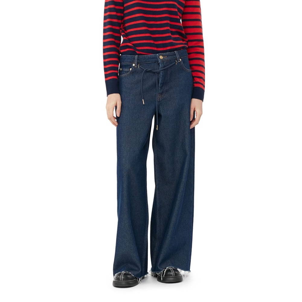 Ganni Dark Blue Denim Jeans
